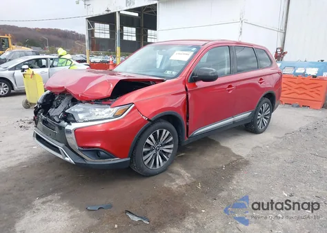 2019 Mitsubishi Outlander Es from USA, damaged, VIN JA4AZ3A39KZ033172